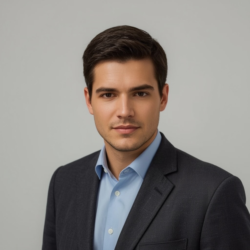 Portrait des Elektroingenieurs Tobias Falk